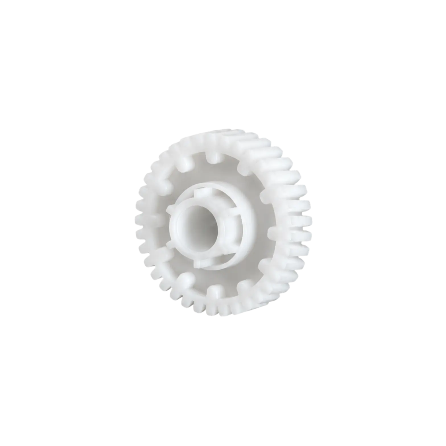 Stacked compound gear — plastic gear geometry reference