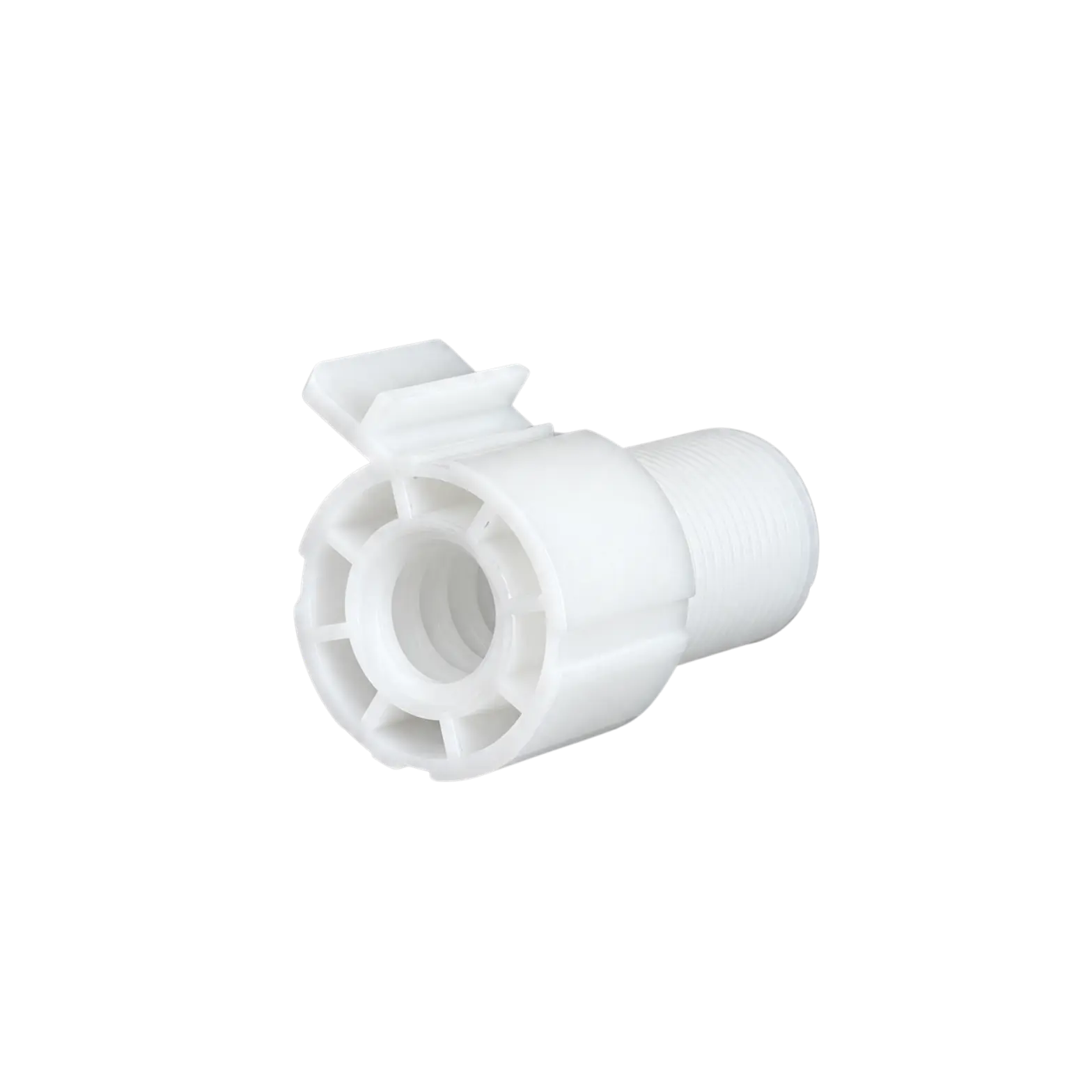 Compound gear with hub — plastic gear geometry reference